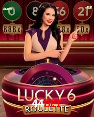 44bet Lucky 6 Roulette jogo de roleta online no cassino do Brasil