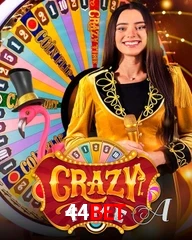 44bet cassino online Crazy Time ao vivo com dealer brasileira e roda da sorte
