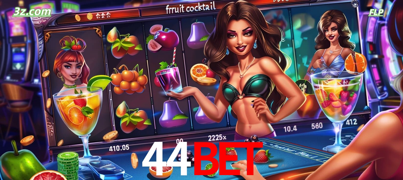 Cassino online 44bet Brasil com slot Fruit Cocktail divertido