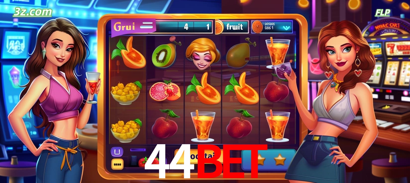 44bet cassino online com caça-níqueis de frutas e coquetéis coloridos