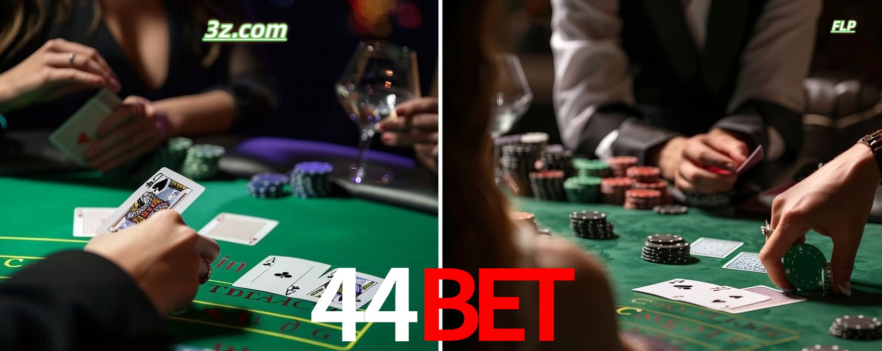 Blackjack ao vivo no 44bet cassino online Brasil