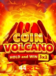 Cassino online 44bet apresenta Coin Volcano com recurso Hold and Win